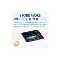 Накопичувач SSD USB Type-C 500GB Rugged Mini LaCie (STMF500400) - 9