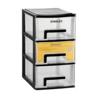 Ящик для інструментів Stanley вертикальний з 3-ма висувними відділеннями, пластмасовий, 239x180x302 мм (STST40711-1) - 1