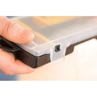 Ящик для інструментів Stanley касетница 21 х 11,5 х 3,5 см 10 отсеков (STST81679-1) - 5