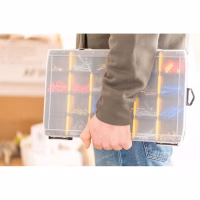 Ящик для інструментів Stanley кассетница 36 х 22,9 х 4,8 см 22 отсека (STST81681-1) - Image 6