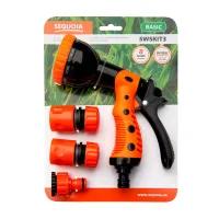 Пістолет для поливу SEQUOIA кількість режимів 8, пластик, цинк, вага 0.3 кг (SWSKIT3) - 2