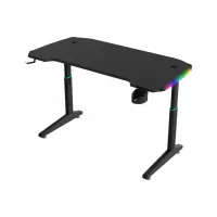 Комп'ютерний стіл GT Racer T-1221 Black (T-1221 (120x60x71-79) Black) - Зображення 4