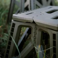 Стілець складаний Tribe Camp Chair Low пластиковий Olive (T-EF-0001-olive) - 9