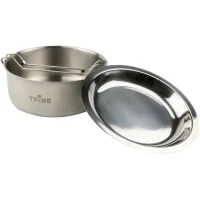 Набор туристической посуды Tribe Tourist Set 1,2 л сталевий (T-FG-0008-metal) - Изображение 3