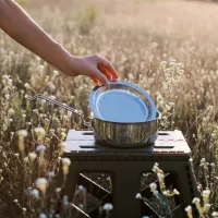 Набор туристической посуды Tribe Tourist Set 1,2 л сталевий (T-FG-0008-metal) - Изображение 9