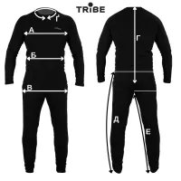 Комплект термобілизни Tribe Microfleece чорний XL (T-KA-0015-black-XL) - Зображення 8
