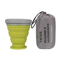 Туристическое полотенце Tribe Bicycle Towel 40х80 S Grey (T-LC-0005-S-grey) - Изображение 2