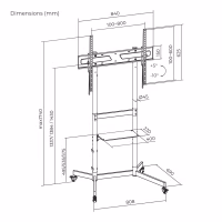 Стойка презентационная ITech T1044TE - Image 8