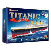 Пазл Cubic Fun Тривимірна головоломка-конструктор Титанік (T4011h) - 1