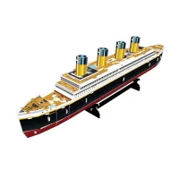 Пазл Cubic Fun Тривимірна головоломка-конструктор Титанік (T4012h) - 1