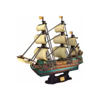 Пазл Cubic Fun Тривимірна головоломка-конструктор Іспанська Армада Сан Феліпе (T4017h) - 1