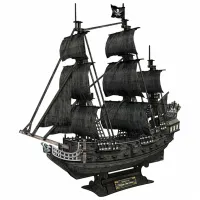 Пазл Cubic Fun Тривимірна головоломка-конструктор Корабель Чорної Бороди "Помста Королеви Анни" (T4018h) - 3