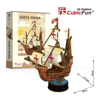 Пазл Cubic Fun Тривимірна головоломка-конструктор Санта Марія (T4031h) - 2