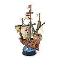 Пазл Cubic Fun Тривимірна головоломка-конструктор Санта Марія (T4031h) - 4