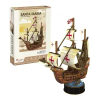 Пазл Cubic Fun Тривимірна головоломка-конструктор Санта Марія (T4031h) - 1