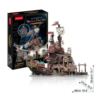 Пазл Cubic Fun 3D Пиратский корабль Тортуга (T4039h) - Изображение 3