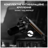 Мікрофон Fifine T688 USB/XLR Black (T688) - 8