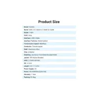 Дата кабель USB-C to USB-C 2.0m 5A aluminum gray Vention (TAEHH) - Изображение 2