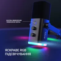 Мікрофон Fifine TAM8 USB Black (TAM8) - 3