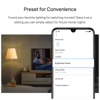 Розумна лампочка TP-Link Tapo L510E (2-Pack) (Tapo L510E(2-Pack)) - Зображення 4