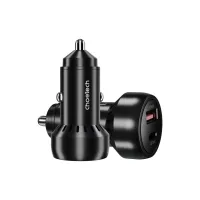 Зарядний пристрій Choetech USB-C+USB-A 60W QC3.0/PD/PPS black (TC0014-BK) - 3