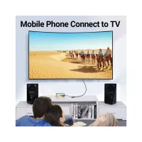 Перехідник USB-C to HDMI 0.15m black Vention (TDCBB) - Зображення 2