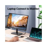 Перехідник USB-C to HDMI 0.15m black Vention (TDCBB) - Зображення 3