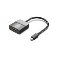 Перехідник USB-C to HDMI 0.15m black Vention (TDCBB) - Зображення 1
