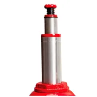 Домкрат GTM гідравлічний пляшковий 2т (150-370мм) двохштоковий (TF0202) - Изображение 2