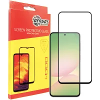 Скло захисне Dengos Full Glue Samsung Galaxy A56 5G (black) (TGFG-388) - 1