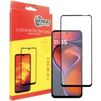 Скло захисне Dengos Full Glue Motorola G15/G15 Power (black) (TGFG-397) - 1
