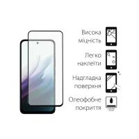 Скло захисне Dengos Full Glue Xiaomi Redmi 15 Black (TGFG-416) - 2