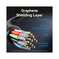 Концентратор Vention USB-C 7-in-1 USB-C PD + USB 3.2 + USB 3.0 + USB 2.0 + RJ45 + SD/TF + HDMI 0.15m (TGUHB) - Изображение 8