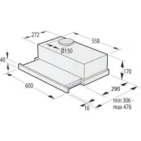 Витяжка кухонна Gorenje TH64E3BG - 5