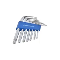 Ключ Стандарт TORX Г-подібний з отвором 7шт. (TKS0701) - 2