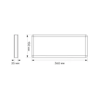 Світильник TITANUM LED аварійний ВИХІД односторонній 230V (TL-EM101-S) - Зображення 2