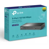 Комутатор мережевий TP-Link TL-SF1009P - 4