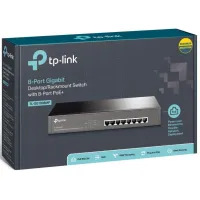 Комутатор мережевий TP-Link TL-SG1008MP - 4