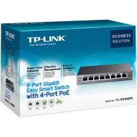 Комутатор мережевий TP-Link TL-SG108PE - 5