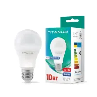 Лампочка TITANUM LED A60 12V 10W E27 4100K (TLA6010274-12V) - Изображение 3