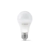 Лампочка TITANUM LED A60 12V 10W E27 4100K (TLA6010274-12V) - Изображение 1