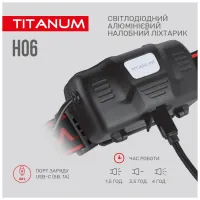 Ліхтар TITANUM 800Lm 6500K (TLF-H06) - 5