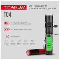 Ліхтар TITANUM 300Lm 6500K (TLF-T04) - 5