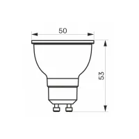 Лампочка TITANUM LED MR16 6W GU10 4100K (TLMR1606104) - Изображение 2