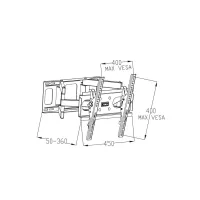 Кронштейн Vinga TM34-4451 - 2