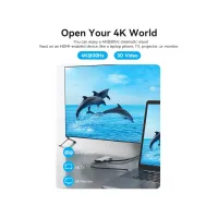 Концентратор VENTION USB 3.1 Type-C to HDMI/USB 3.0x3/SD/TF/PD 100W 7-in-1 (TOPHB) - 6