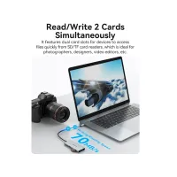 Концентратор VENTION USB 3.1 Type-C to HDMI/USB 3.0x3/SD/TF/PD 100W 7-in-1 (TOPHB) - 9