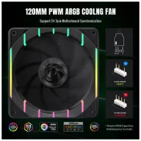 Кулер до корпусу Gamemax Tornado T12 ARGB - 7