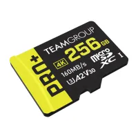 Карта пам'яті Team 256GB microSDXC class 10 UHS-I U3 V30 A1 Pro+ (TPPMSDX256GIA2V3003) - 2