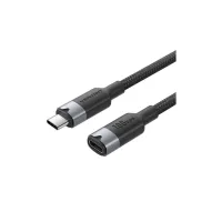 Дата кабель USB-C M/F 1.0m 100W 10Gbps 4K60Hz VENTION (TRFBF) - Зображення 1
